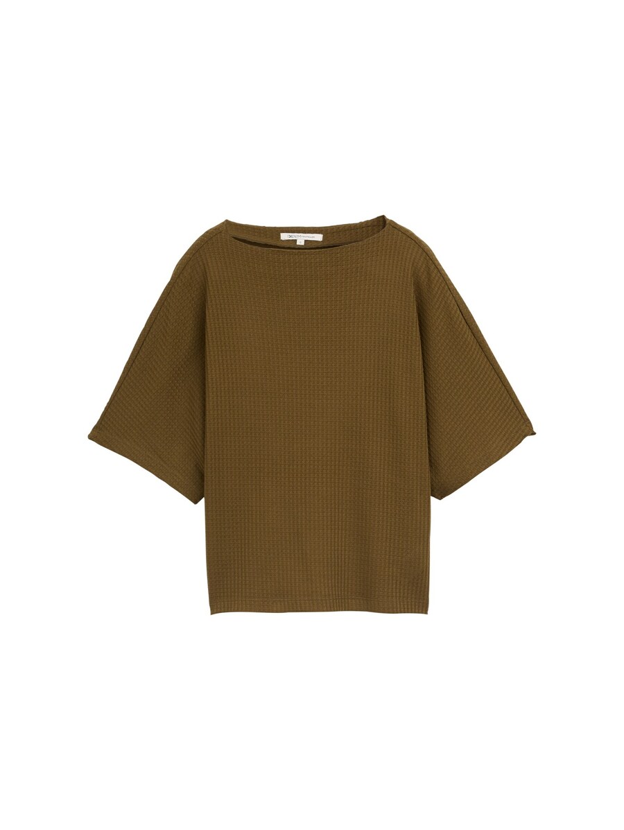 

Рубашка TOM TAILOR DENIM, оливковый