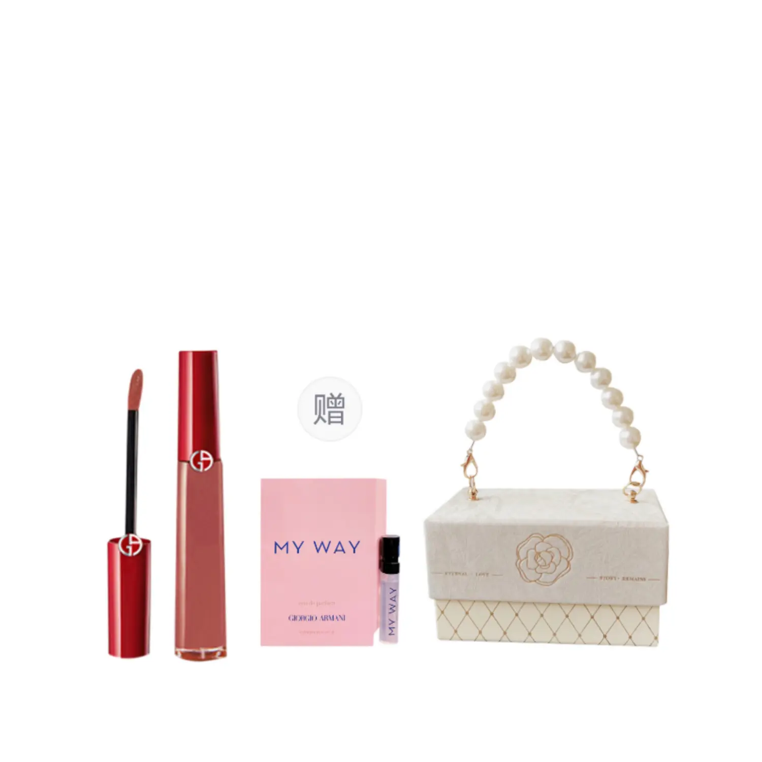 

GIORGIO ARMANI Помада-духи жемчужный набор макияжа chanel inspired долговременный тон