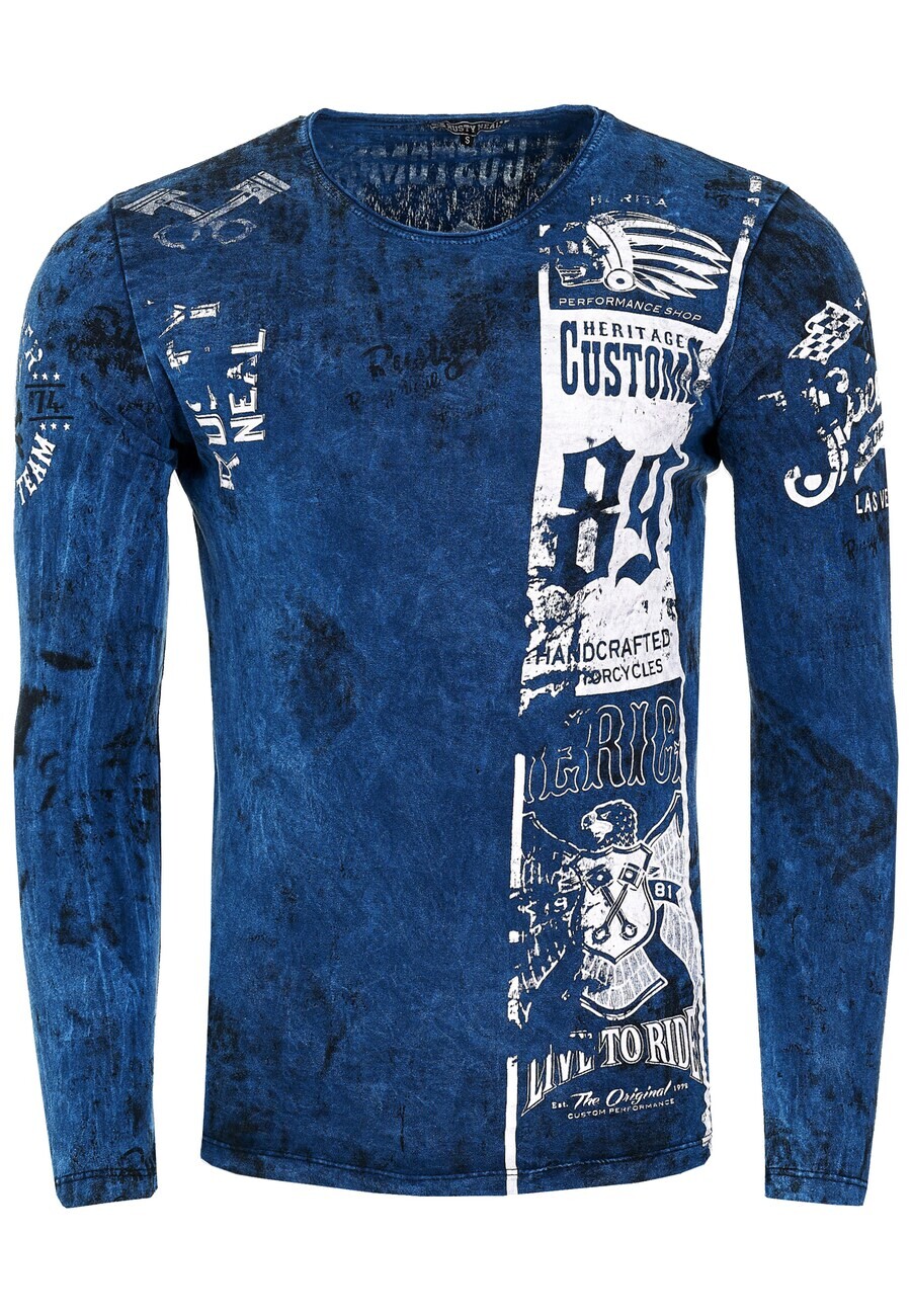 

Свитер Rusty Neal Sweatshirt, синий