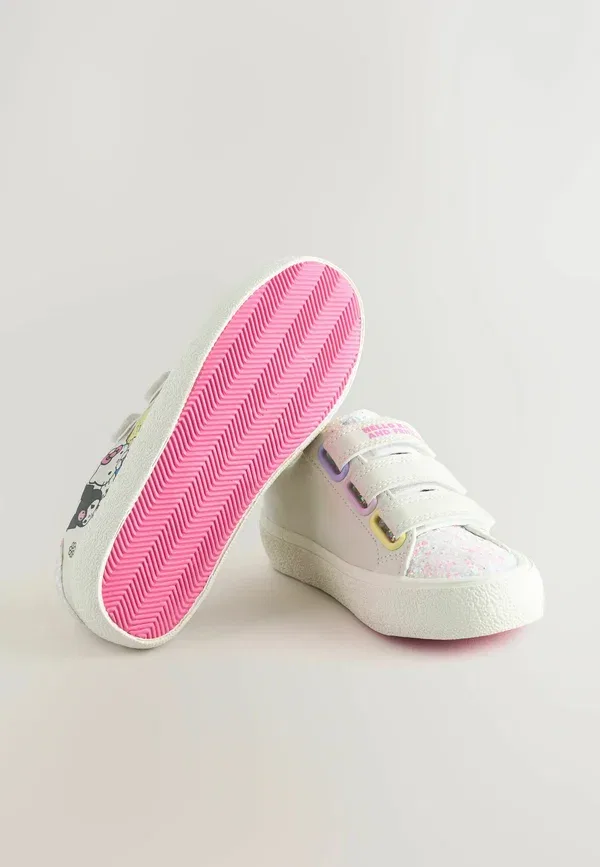 Кроссовки Next Wide fit (g) fit hello kitty & friends touch close fastening trainers, белый — фото 3