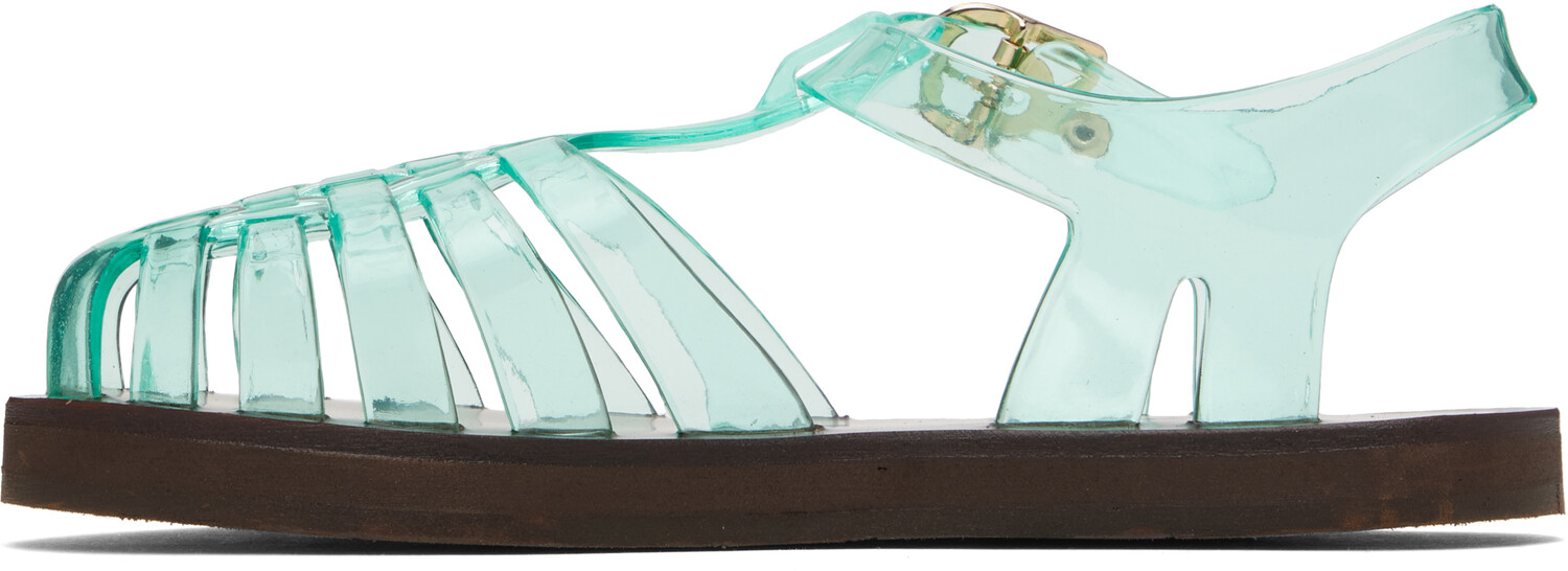 Зеленые босоножки Homeria Jelly Ancient Greek Sandals — фото 3