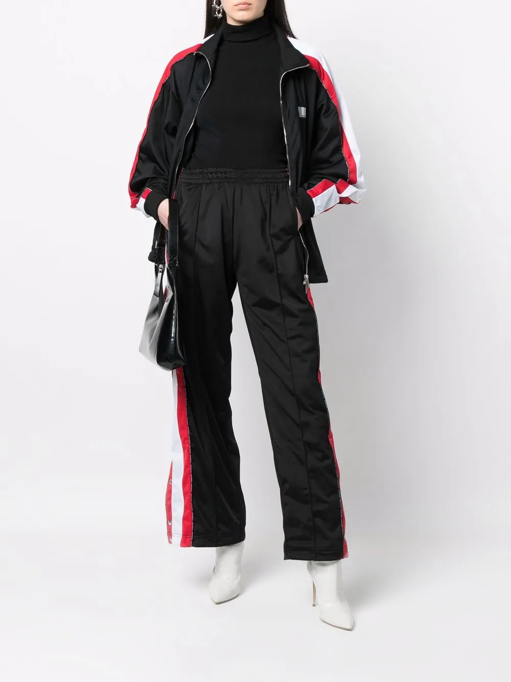 Спортивные брюки прямого кроя VETEMENTS, черный — фото 3