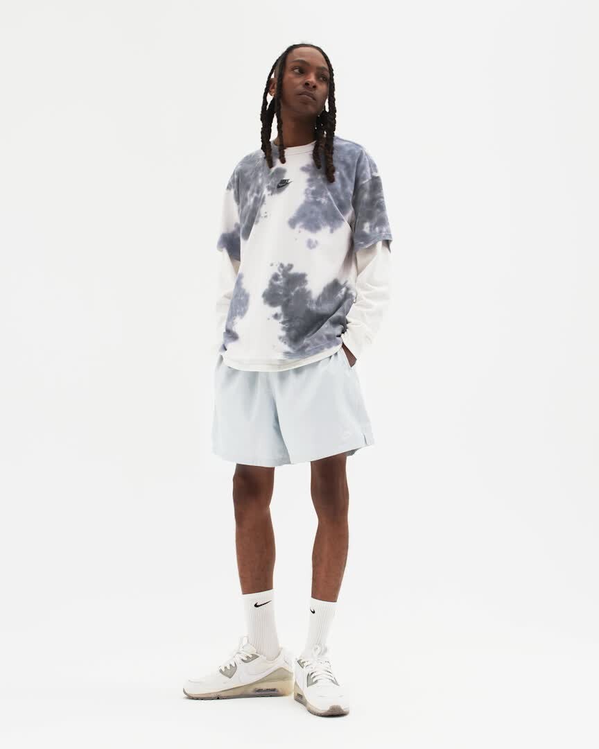 Шорты Nike Club, цвет University Red/White — фото 2