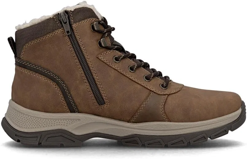 Rieker RiekerTEX 30201 Мужские зимние ботинки, свободная стелька, водоотталкивающая,, Brown 24 — фото 2
