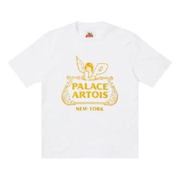 

Футболка x stella artois fw21 logo t-shirt 'white' Palace, белый