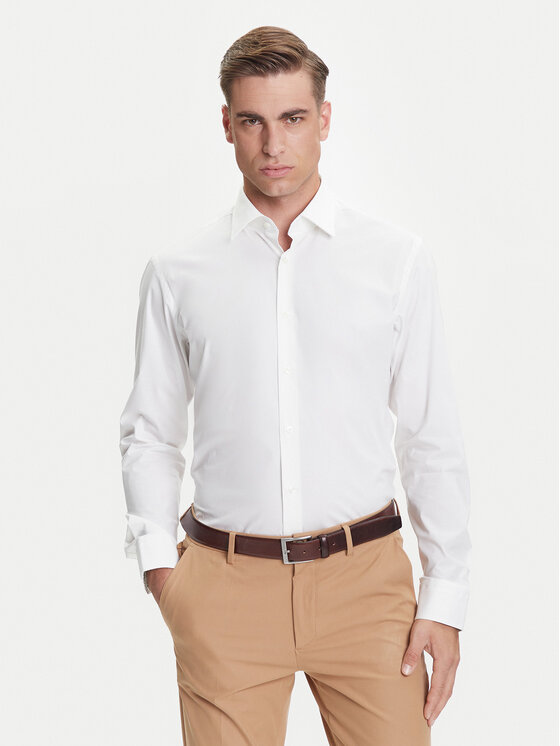 

Рубашка regular fit H-Joe 50545075 Boss, белый