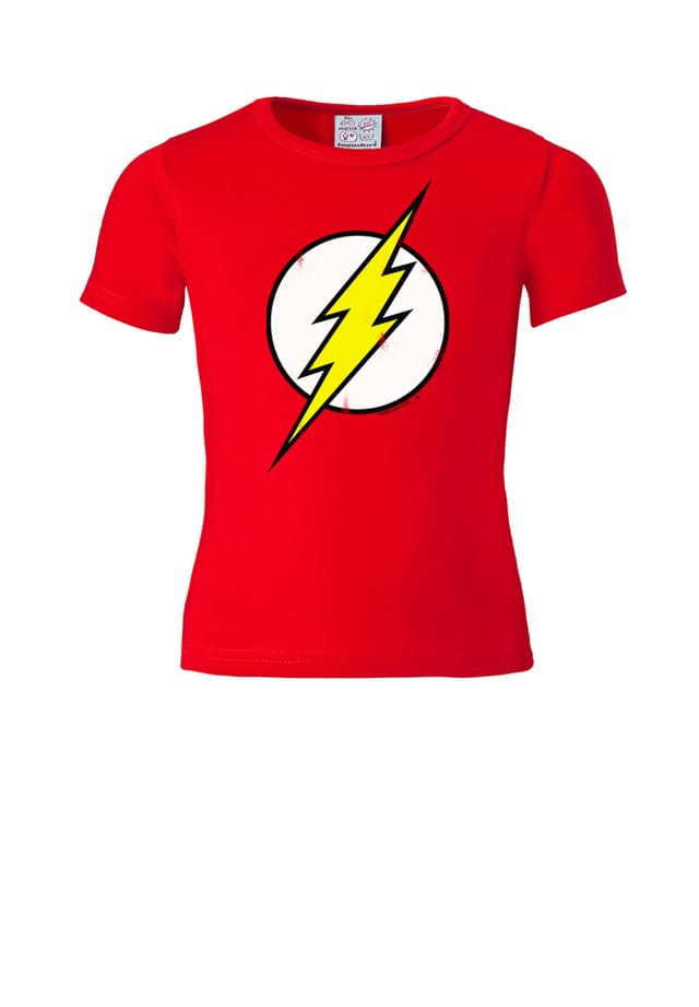 

Футболка детская dc - flash - логотип Logoshirt, красный