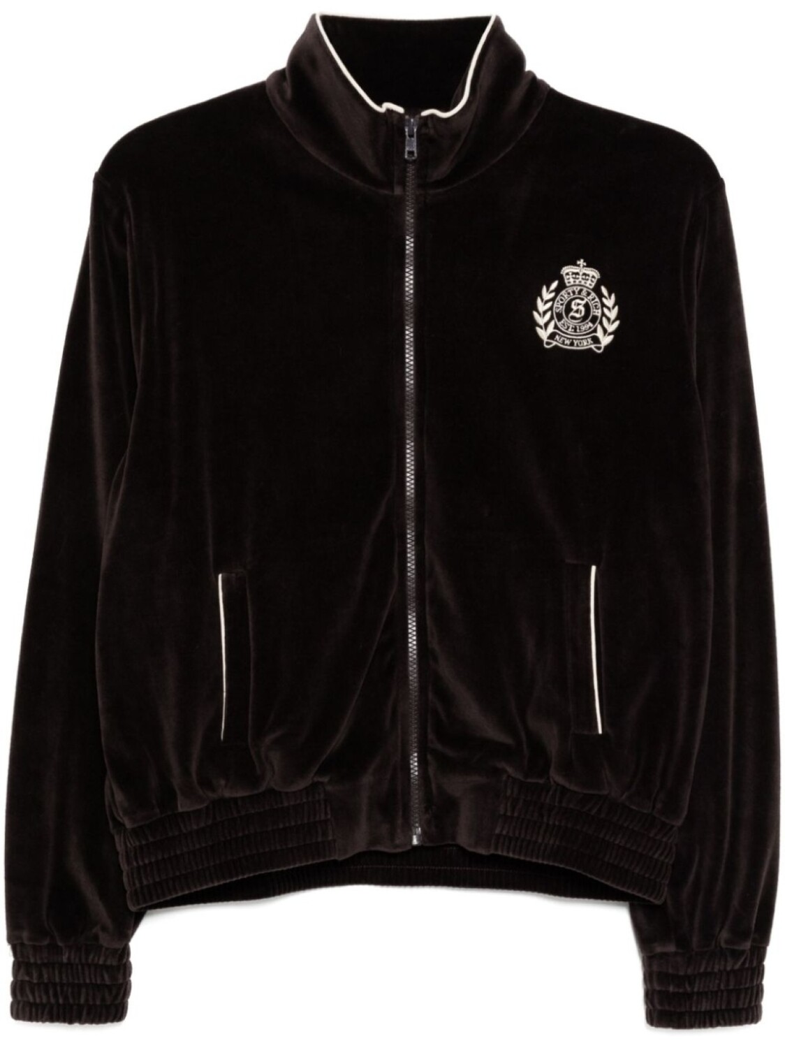 

Спортивная куртка NY Crest Velour Sporty & Rich, коричневый