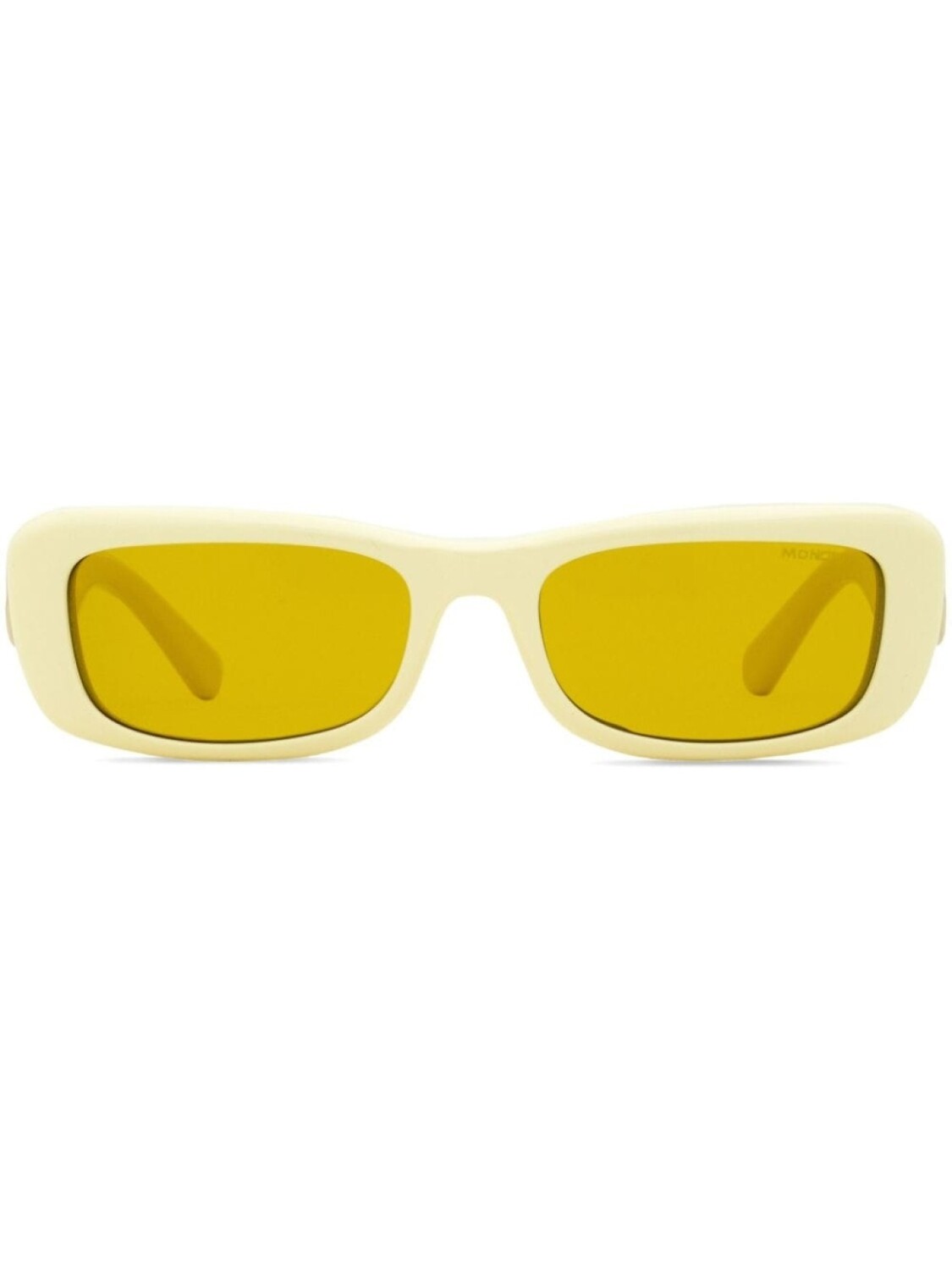 

Солнцезащитные очки Minuit в прямоугольной оправе Moncler Eyewear, желтый