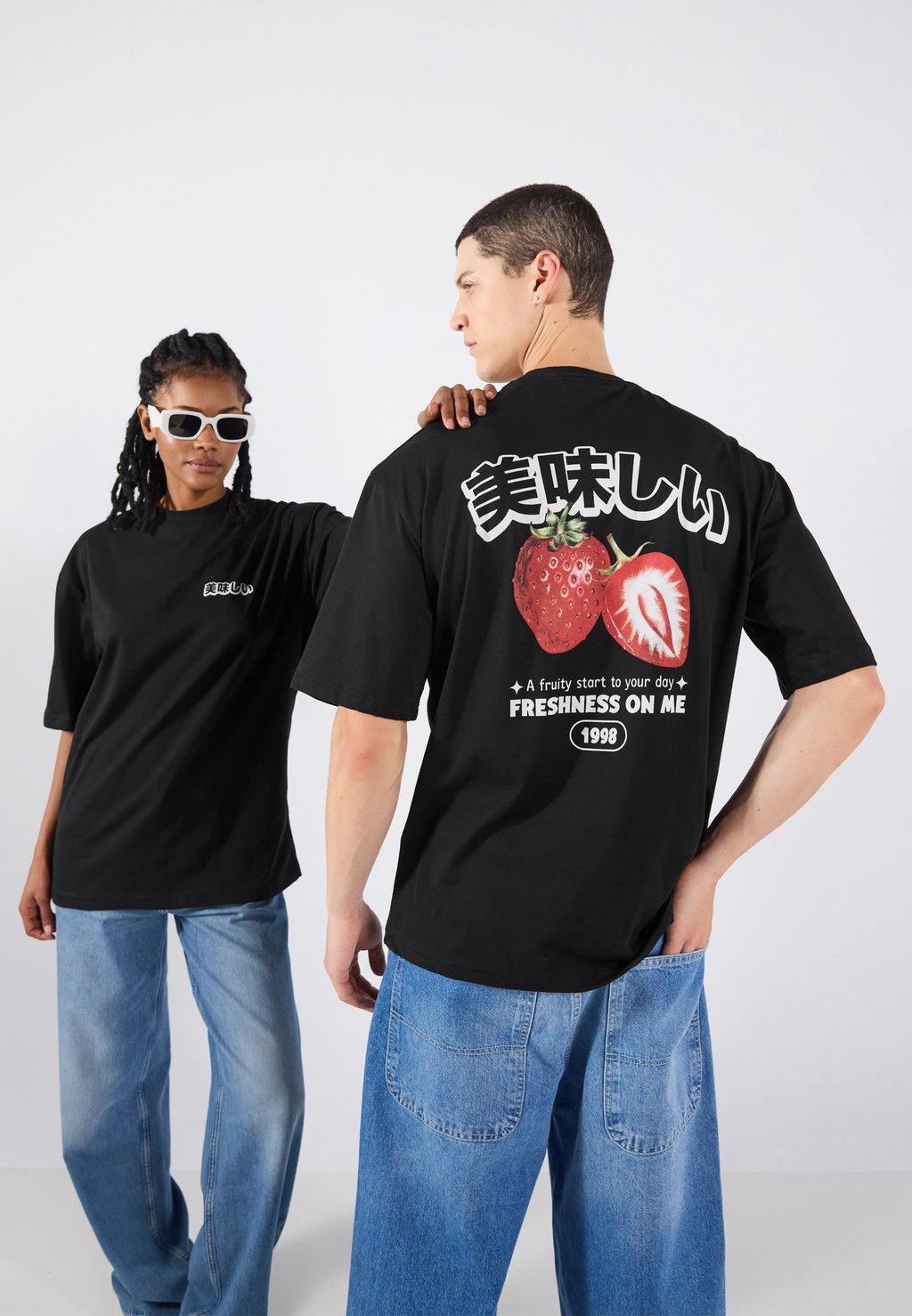 

Футболка с принтом UNISEX YOURTURN, черный
