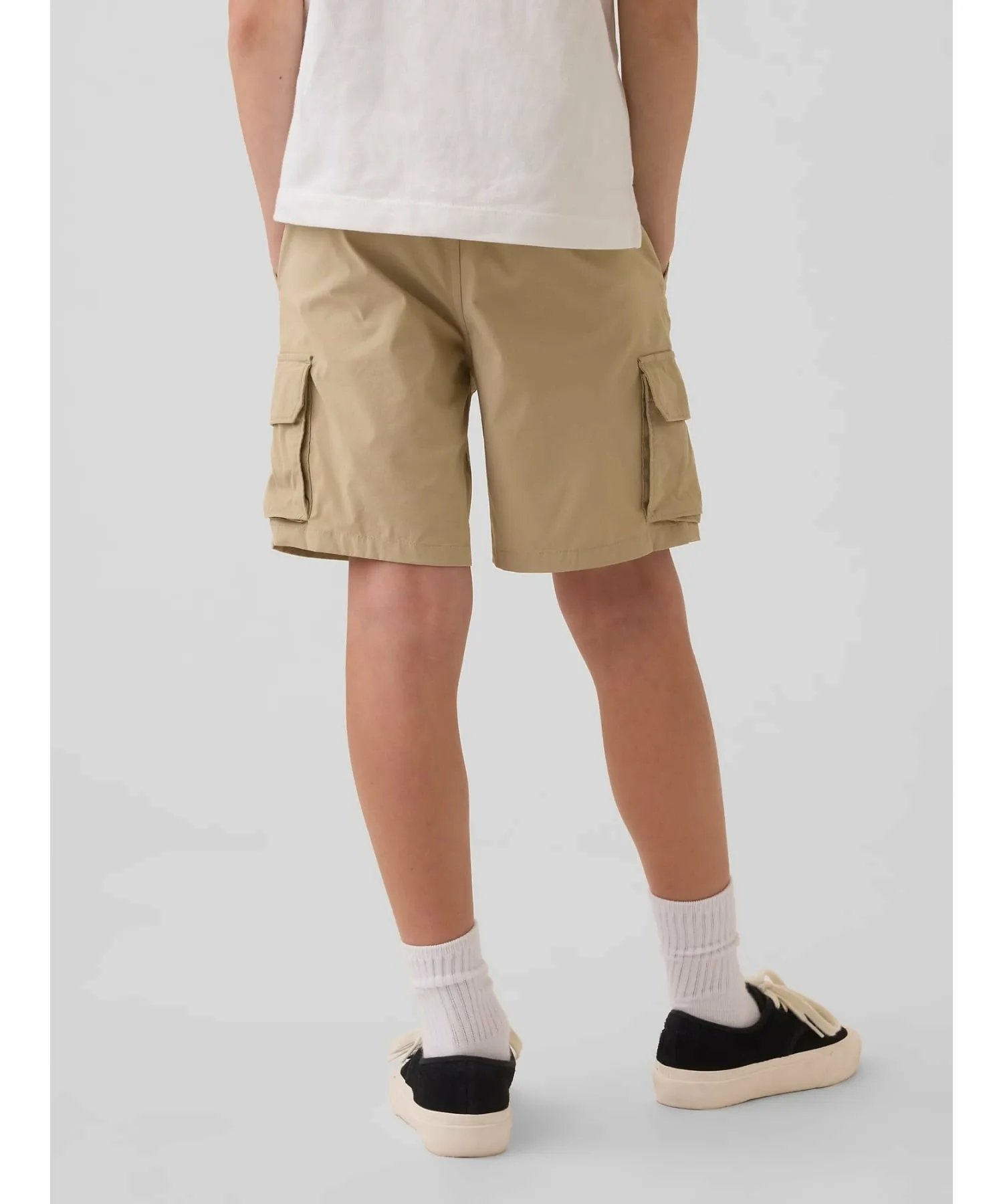 (K)V-JPN IE ГИБРИДНЫЕ ШОРТЫ ДЛЯ ГРУЗОВЫХ ПОЕЗДОК GAP, ICONIC_KHAKI — фото 2
