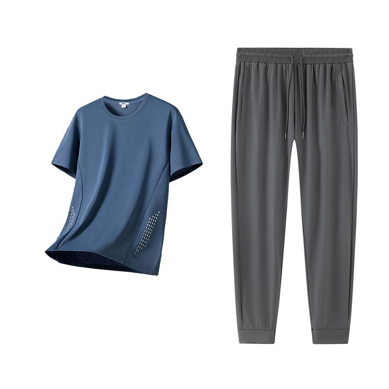 

Фитнес-комплект Huichao Open Ended Smiling Collection Unisex WARRIOR, синий+серый (elastic cuff)