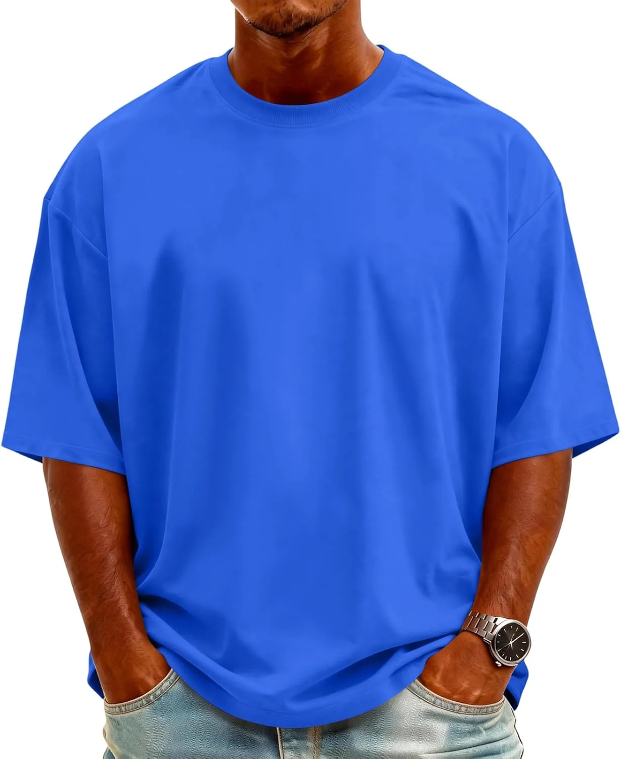 

Мужская футболка Loose Fit для хайкинга и тренировок DJFODJ