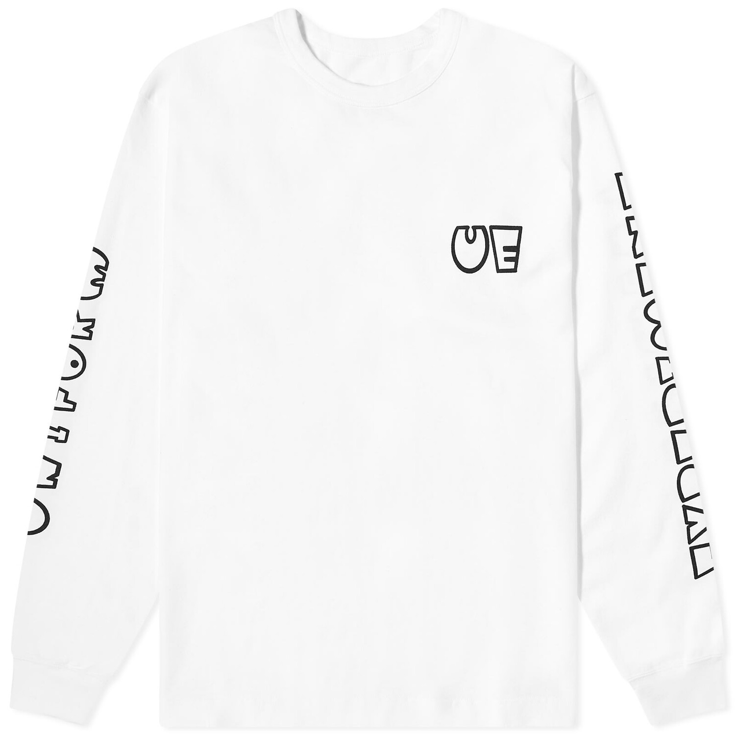 

Футболка Uniform Experiment Authentic Long Sleeve T-Shirt, белый