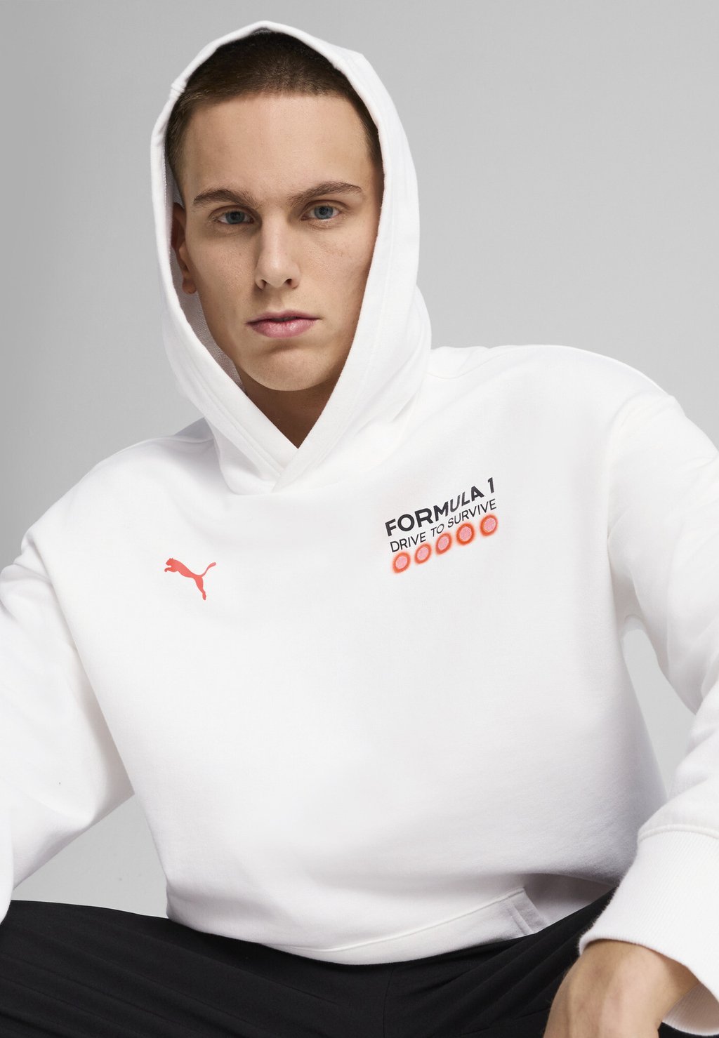 

Толстовка GRAPHIC - Hoodie Puma, белый