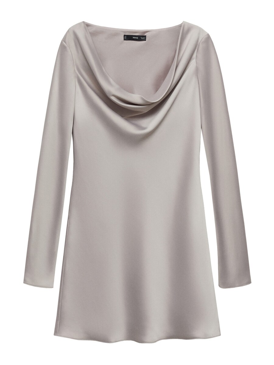 

Платье MANGO Galy, серебряный