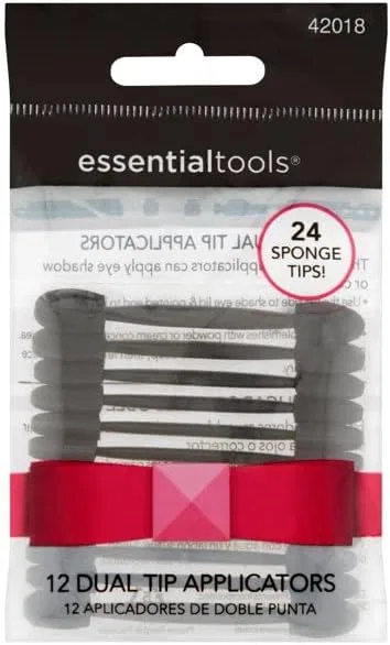 Аппликатор для теней двусторонний Essential Tools 12 шт