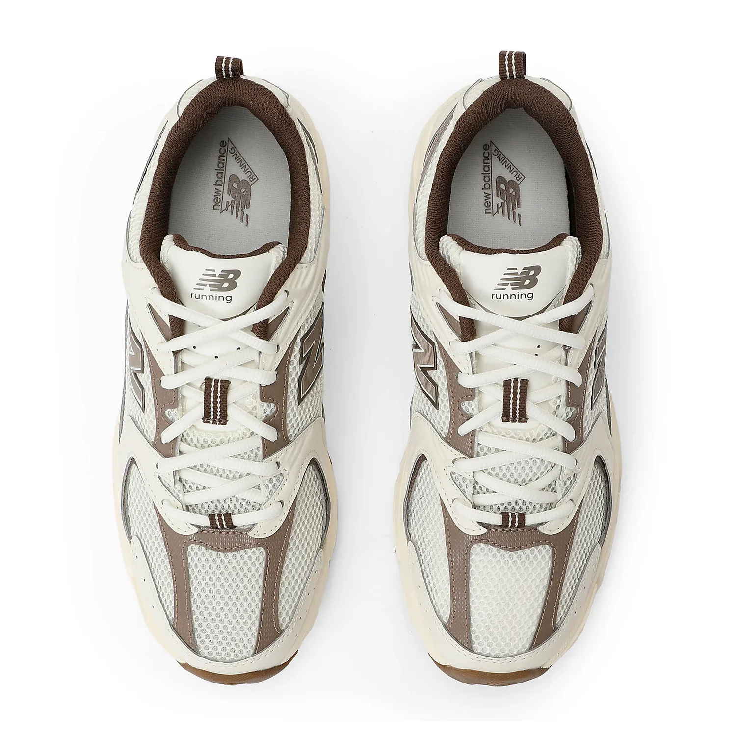 Кроссовки New Balance 530 'Turtledove Mushroom', белый — фото 4
