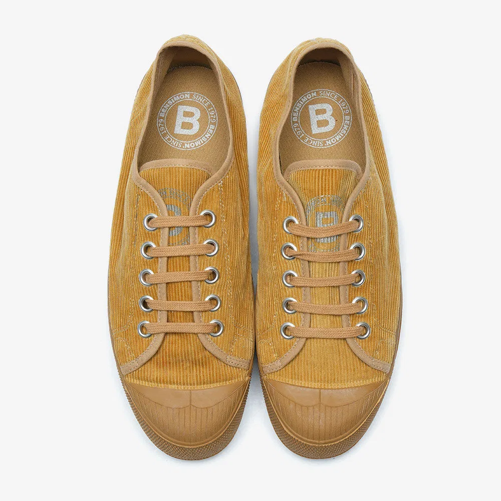Мужские низкие кроссовки Romy Corduroy цвета кэмел от Bensimon — фото 3