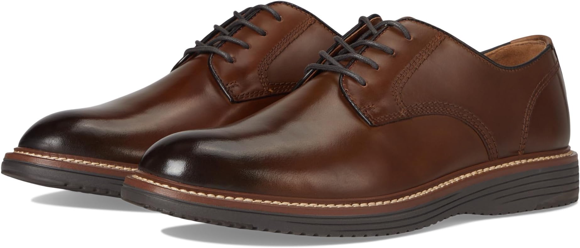 

Кроссовки Johnston & Murphy Upton Plain Toe, цвет Tan Full Grain 1