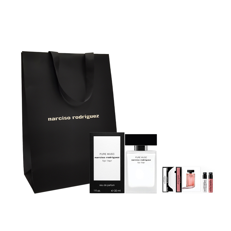 Набор парфюмерной воды Narciso Rodriguez Pure Musc For Her, 100 мл+0,8 мл *2 — фото 2