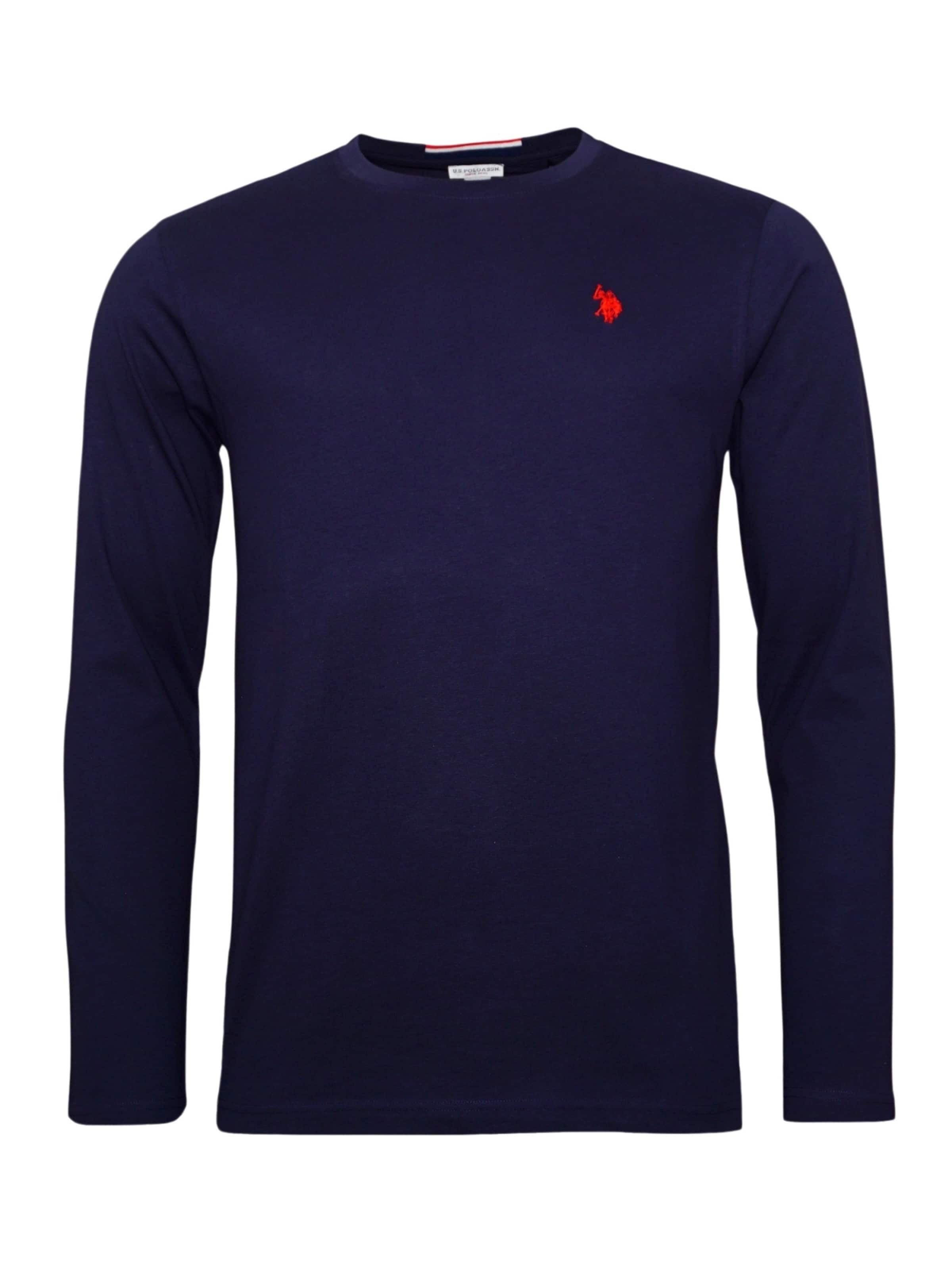 U.S. POLO ASSN. Лонгслив в цвете Navy