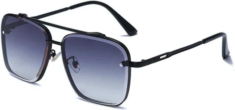 

Классические солнцезащитные очки для мужчин, стильные, винтажные, роскошный дизайн, металлические солнцезащитные очки для женщин, защита от УФ-излучения UV400 SZVVBKK, 09