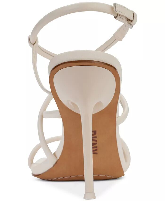 Женские босоножки Reia Strappy Slingback Dress Sandals DKNY, коричневый/бежевый — фото 3