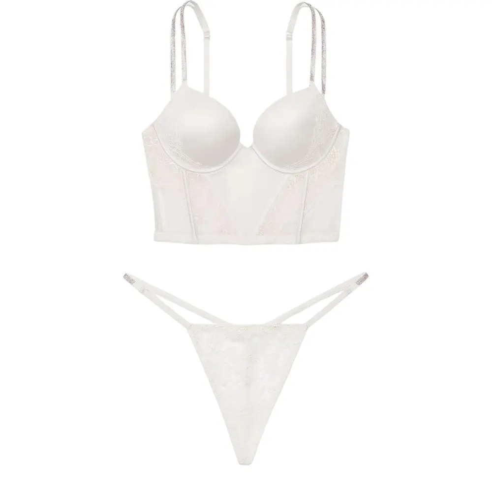 

Victoria's Secret Женский комплект нижнего белья Coconut Milk White