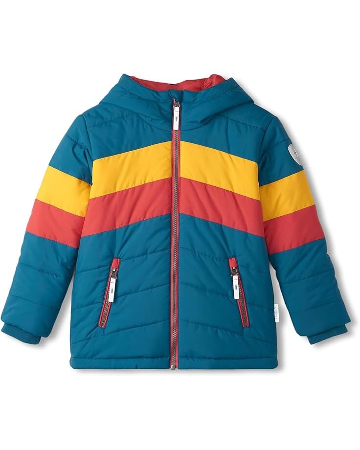 

Куртка Hatley Kids Aspen Colourblock Puffer Jacket, синий