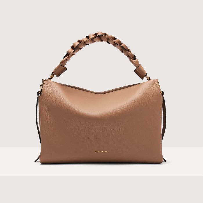 

Сумка через плечо Coccinelle Boheme Medium, цвет Skin/Gazpacho