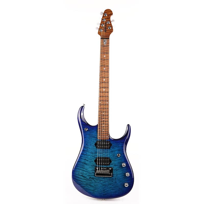 

Электрогитара Ernie Ball Music Man JP15 Electric Guitar - Cerulean Paradise Quilt