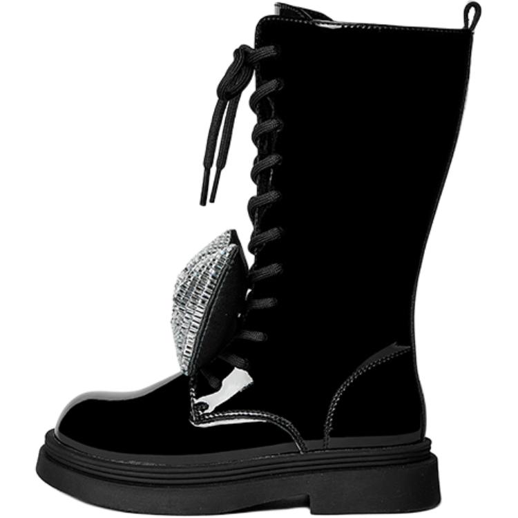 

Детские кожаные сапоги Kids Snoffy, черный