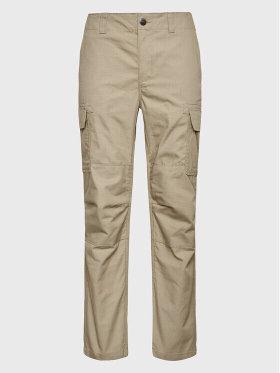 

Брюки из ткани regular fit Dickies, бежевый