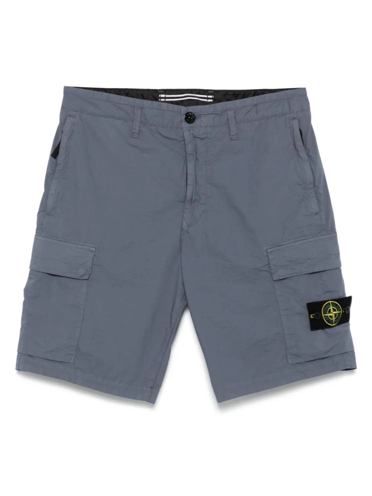 

Шорты карго с нашивкой Compass Stone Island, синий