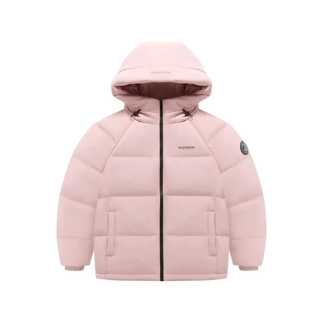 

BOSIDENG Модная спортивная зимняя пуховик, Plum Rubber Pink 1519