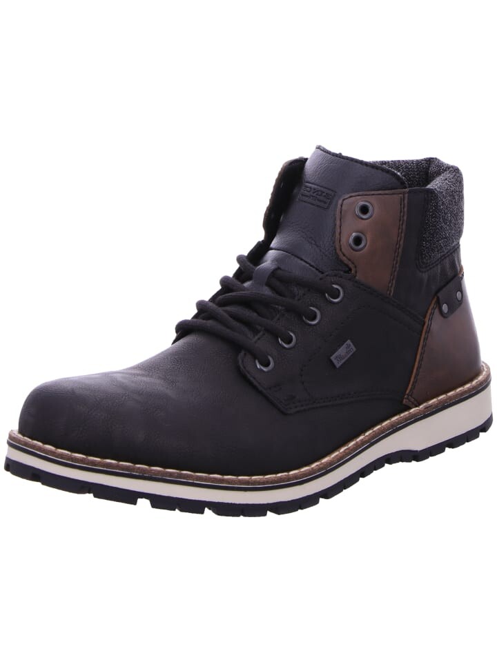 

Сапоги rieker Schnürstiefel Mit Tex, черный