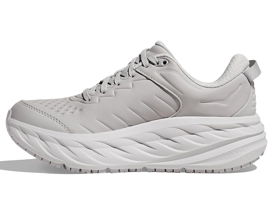 Кроссовки Hoka Bondi Slip Resistant, цвет Harbor Mist/Lunar Rock — фото 4