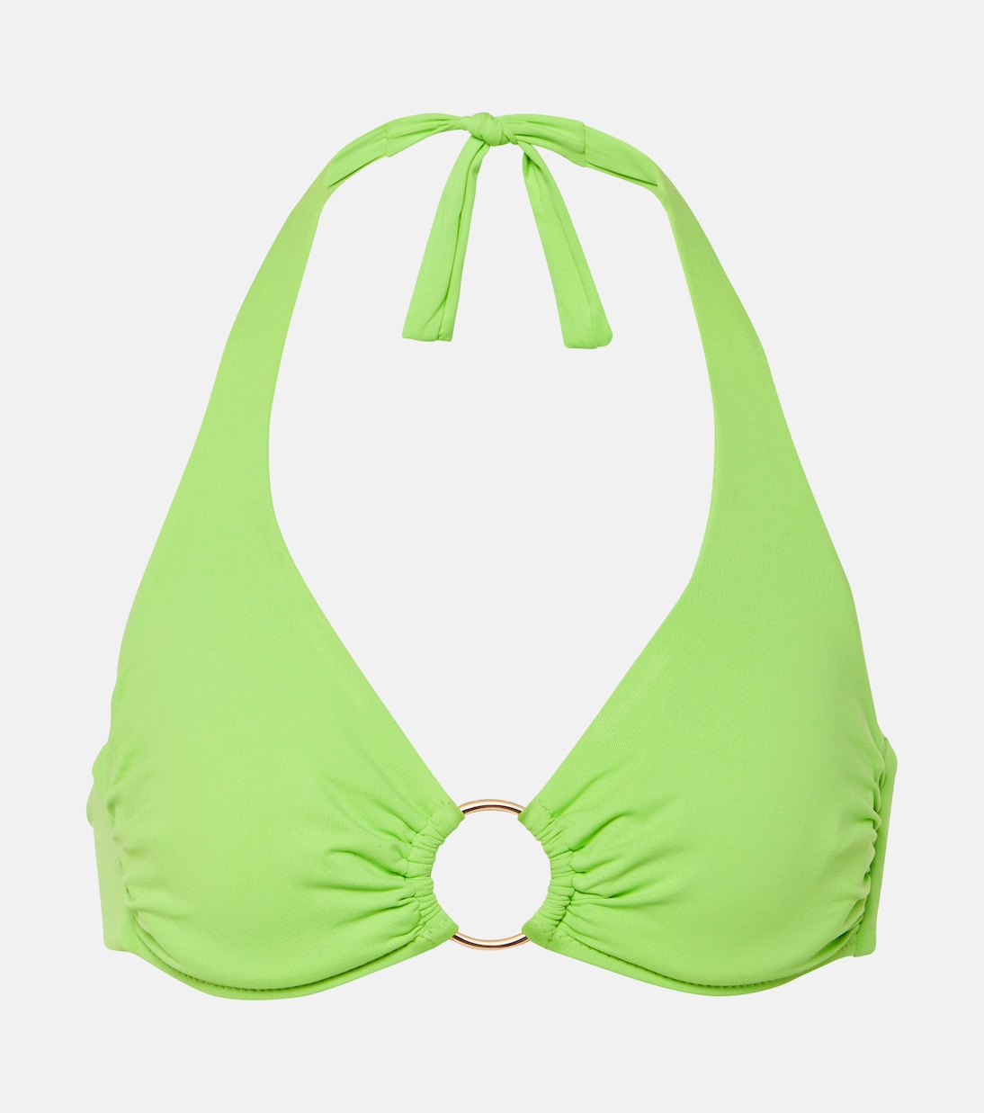 

Брюссельский бикини-топ с халтернеем Melissa Odabash, Lime