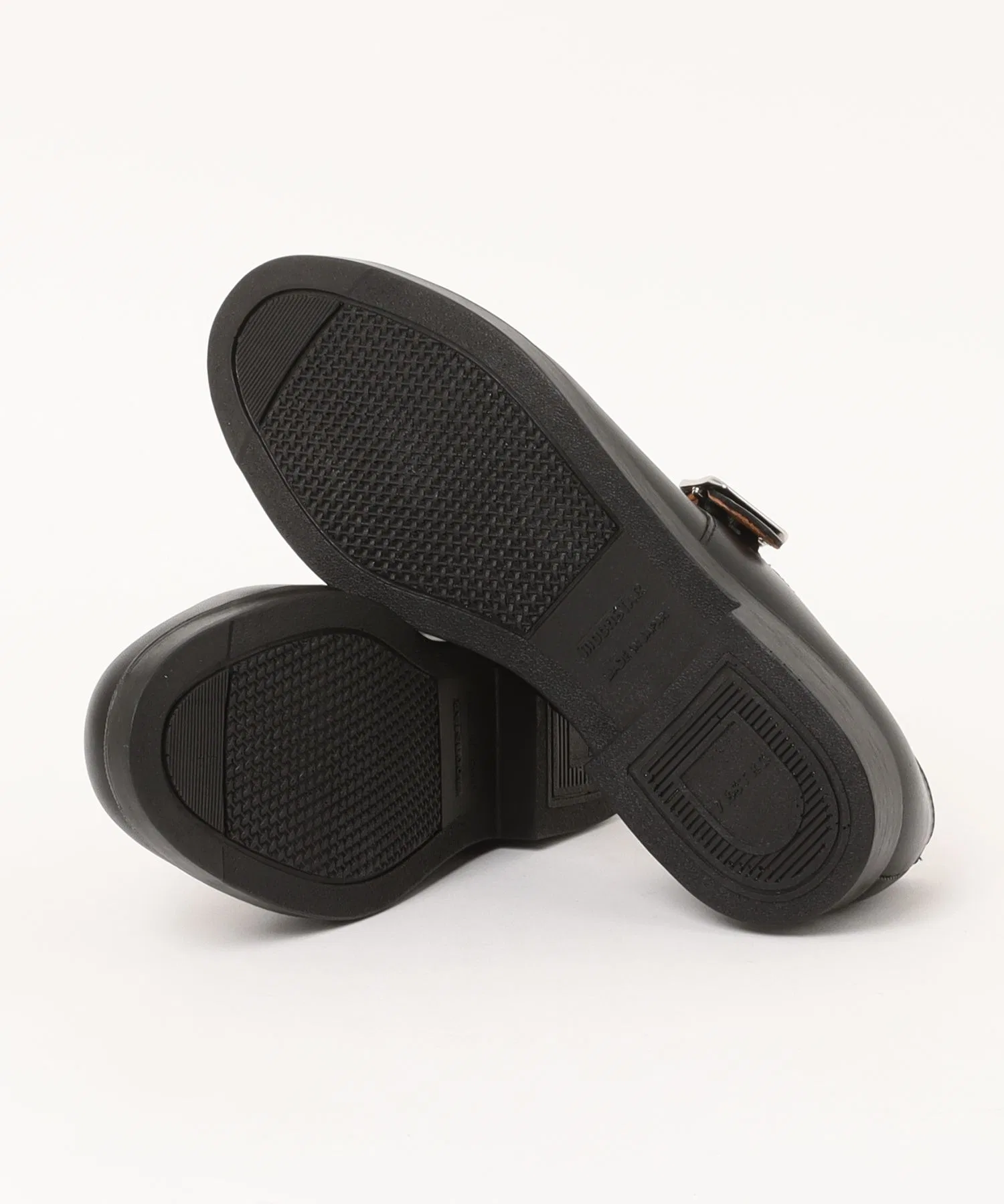 Унисекс туфли из натуральной кожи SKOOLER MoonStar T-STRAP чёрные — фото 3