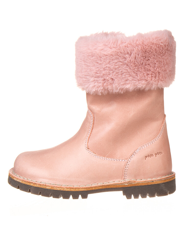 

Ботинки POM POM Leder Winter, розовый