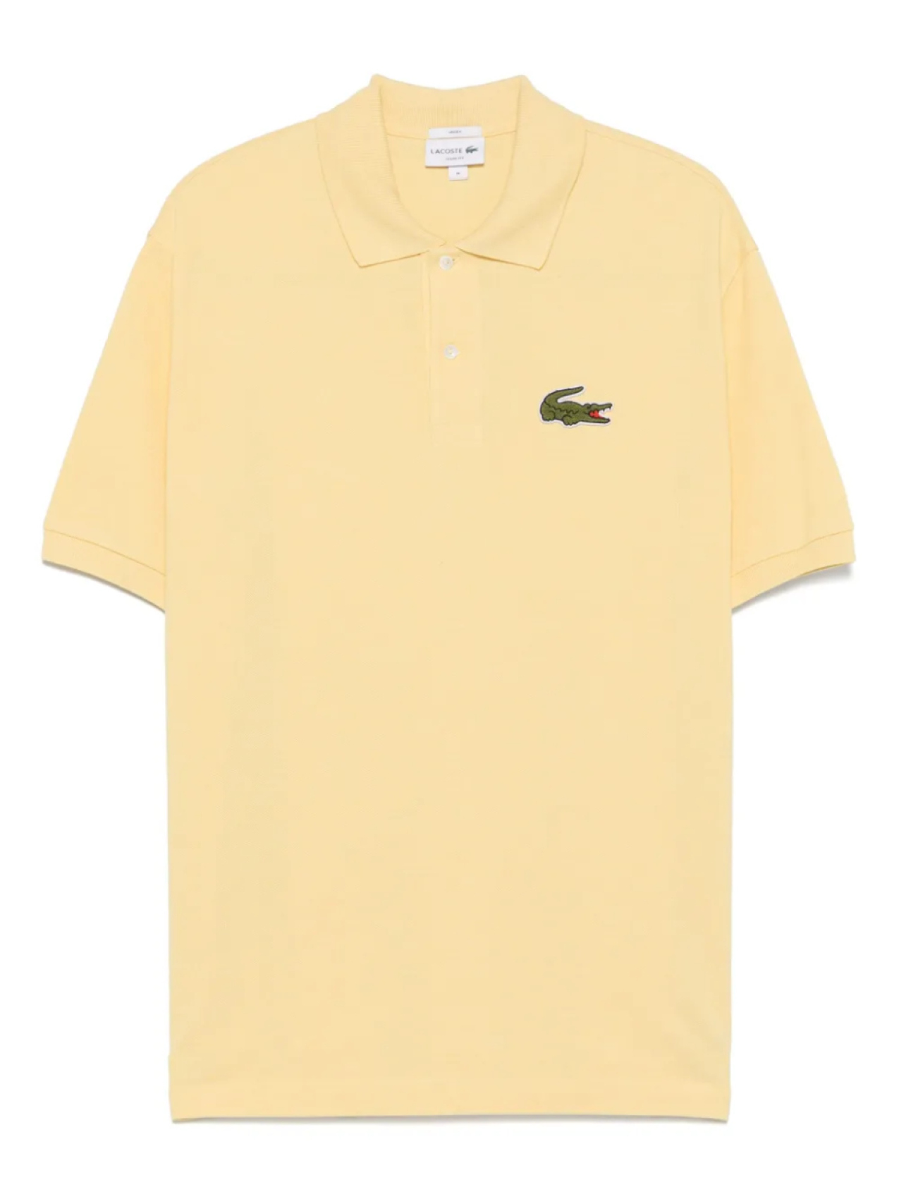 

Футболка-поло с нашивкой-логотипом Lacoste, желтый