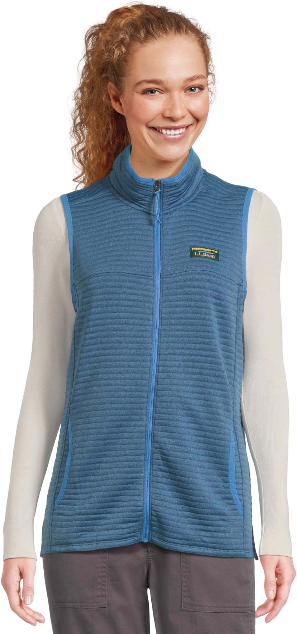 

Женский трикотажный жилет Airlight L.L.Bean, Light Ocean Heather