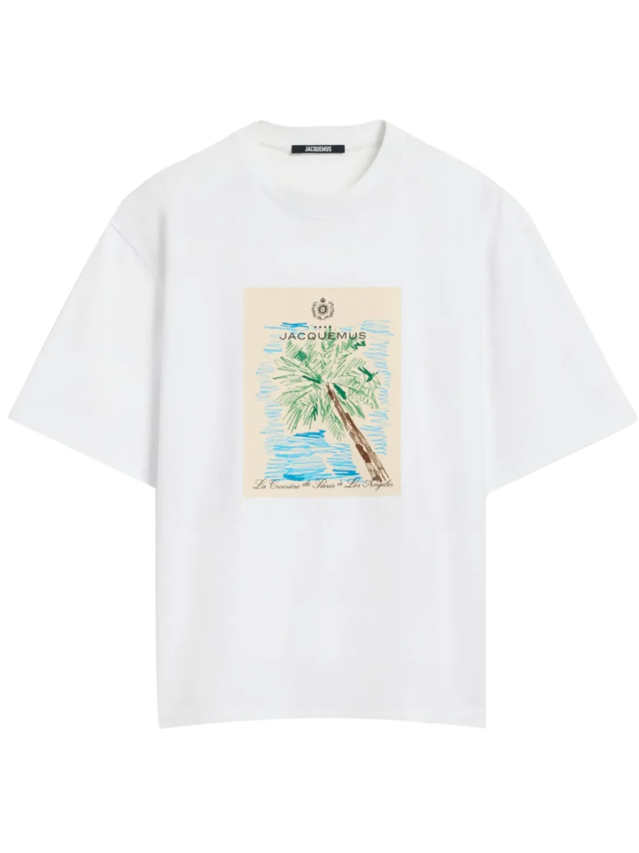 

Футболка Jacquemus Le Marino, белый