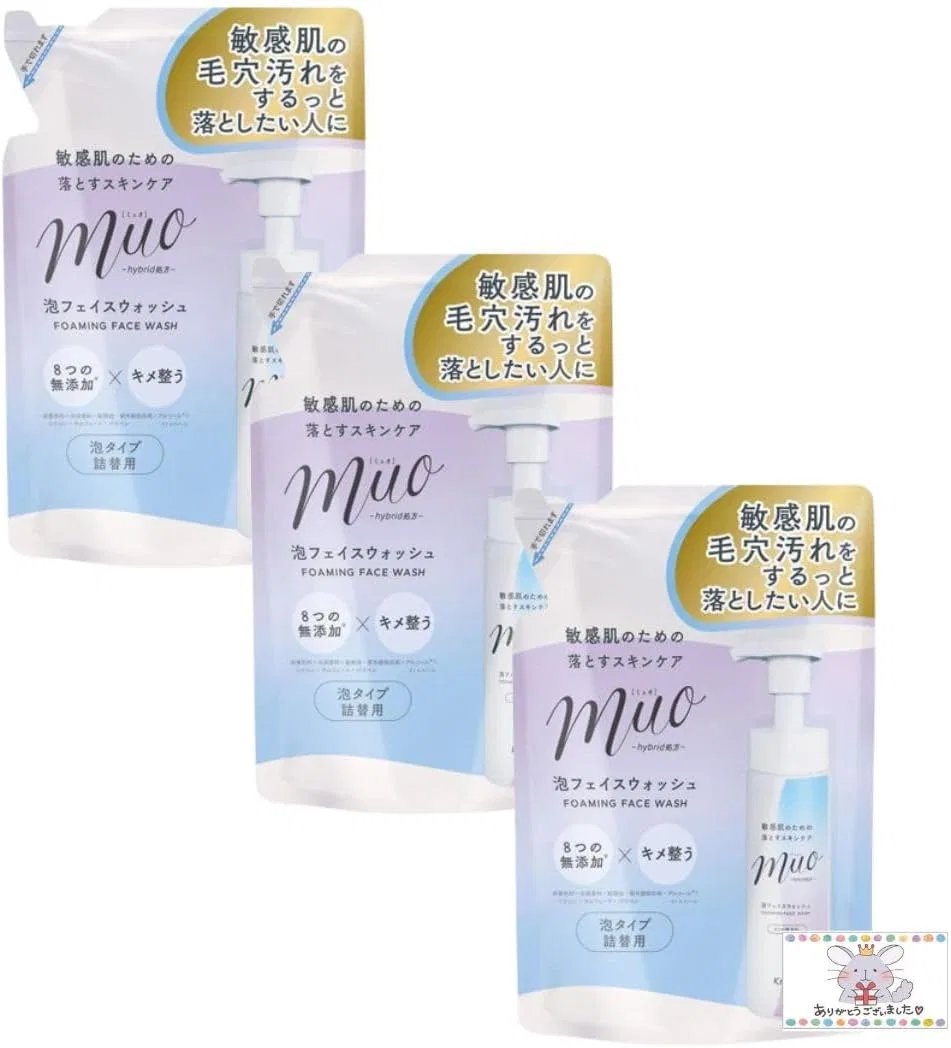 Гель для умывания — Miju O Foam Facial Wash Refill, , светло-голубой, 180 мл