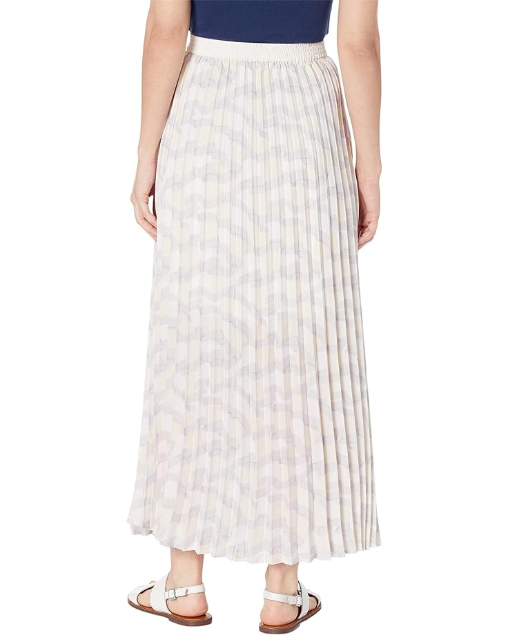 

Юбка Tommy Hilfiger Chiffon Pleated Skirt, цвет Optic White Multi