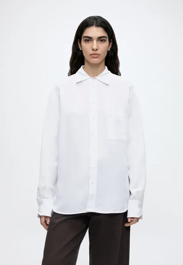 Блуза Boss, Saturday 1 button down, белый