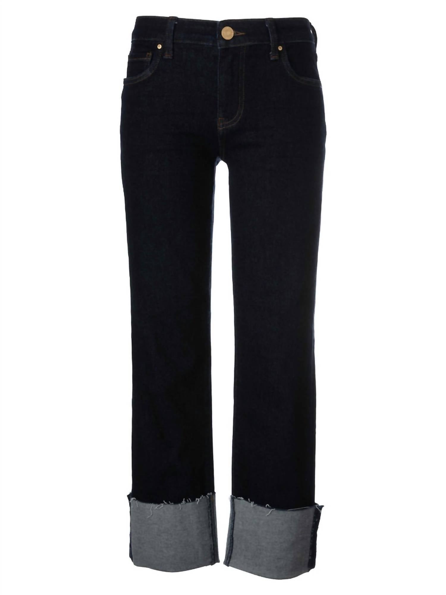

Женские джинсы Faye High Rise Straight Leg в цвете Kindled KUT FROM THE KLOTH, Kindled