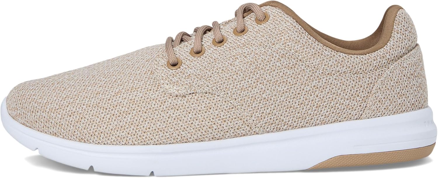 Кроссовки TravisMathew Mens The Daily 2.0 Knit, Heather Natural — фото 4
