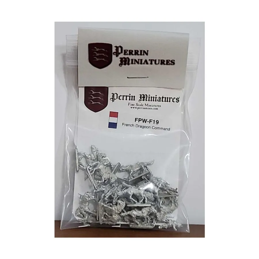 

Французский конный драгун - Командование, Historical Miniatures - Franco Prussian War (10mm) (Perrin Miniatures)